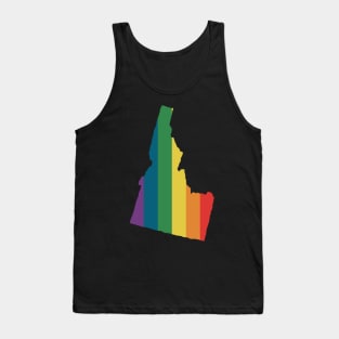 Idaho State Rainbow Tank Top